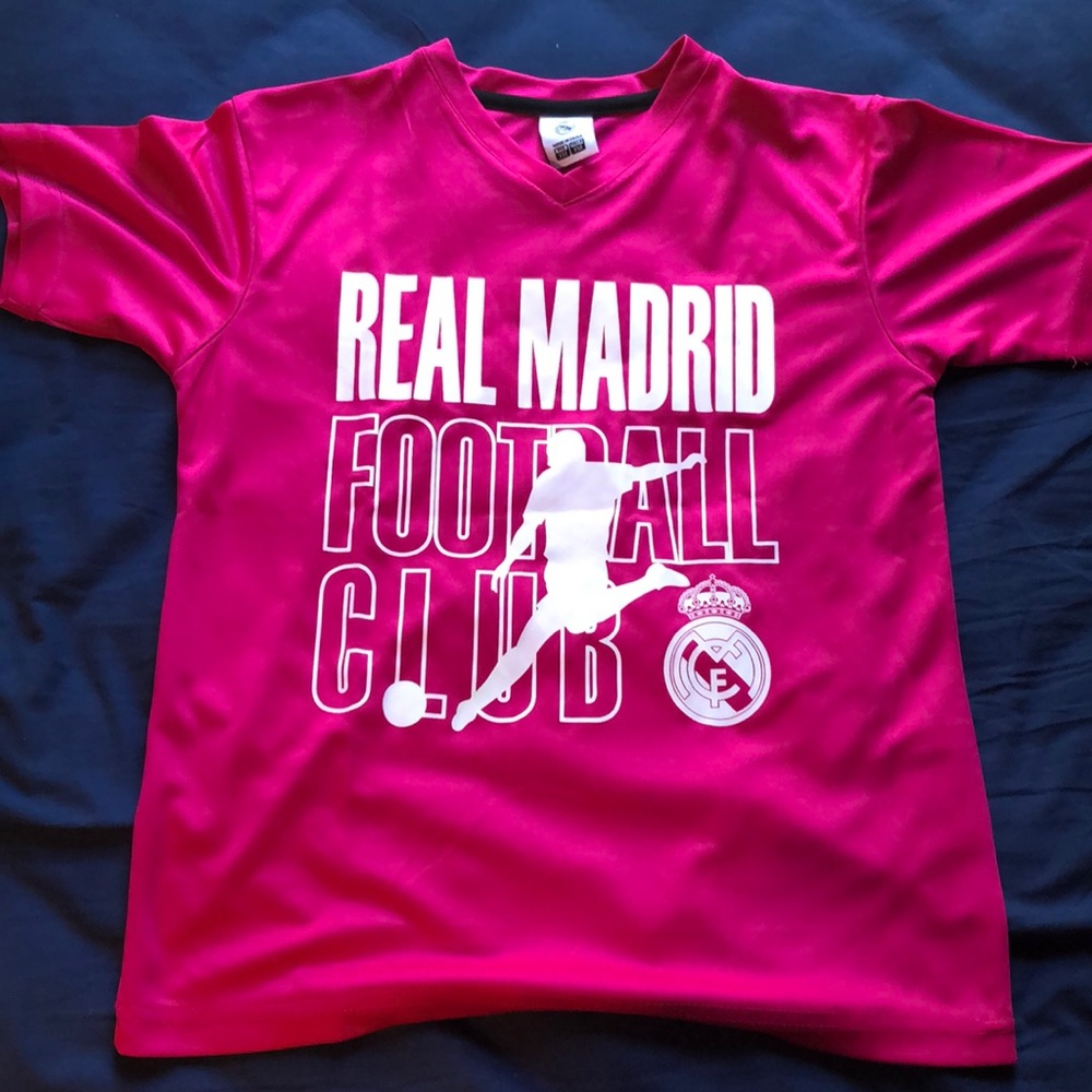Pink Real Madrid Jersey
